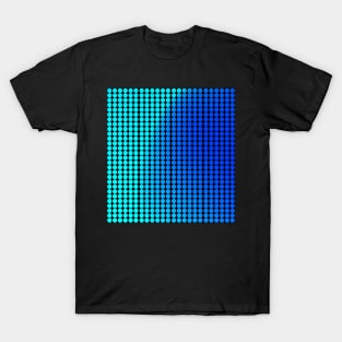 Dots color design aquamarine, green, blue T-Shirt